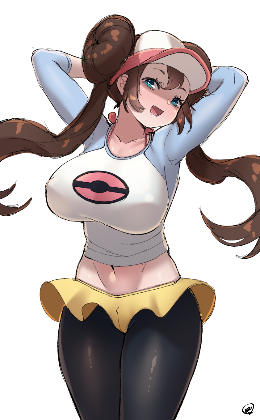 rosa (pokemon and 1 more) drawn by born-to-die