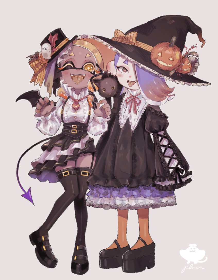 shiver, frye, and big man (splatoon and 1 more) drawn by plum0o0