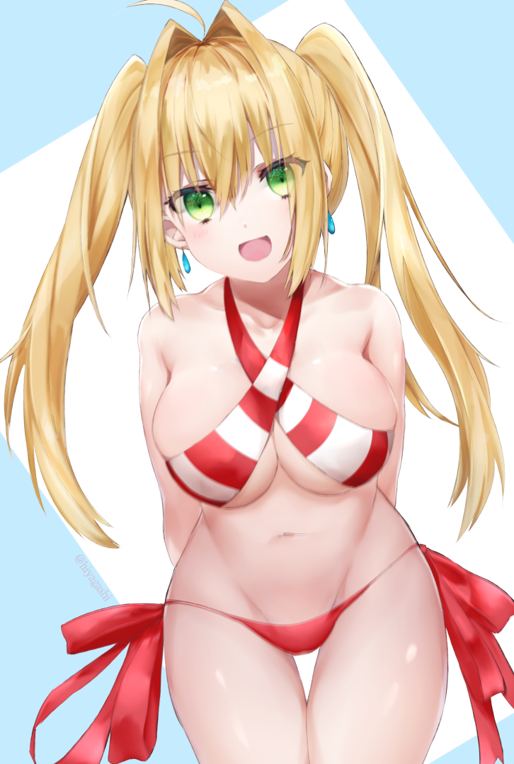 nero claudius (fate and 2 more) drawn by izuki_hiyako