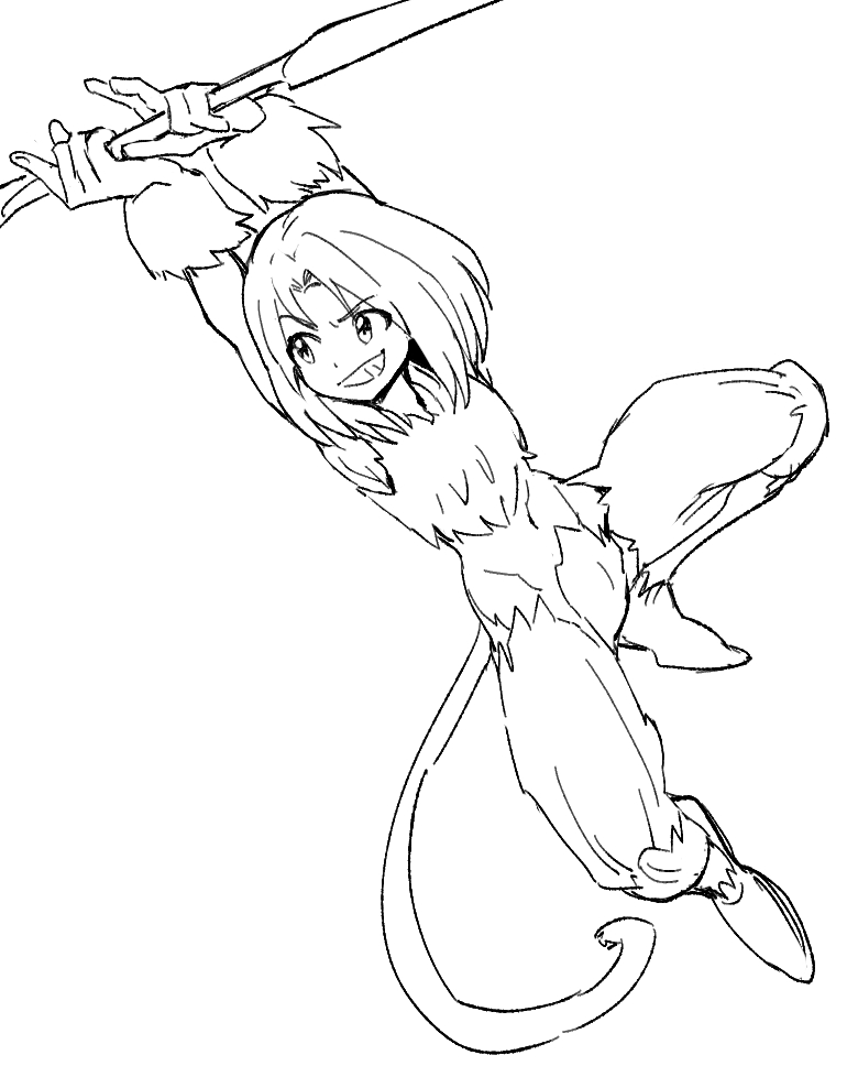 zidane tribal and trance zidane tribal (final fantasy and 1 more) drawn by dede_(qwea_00000)