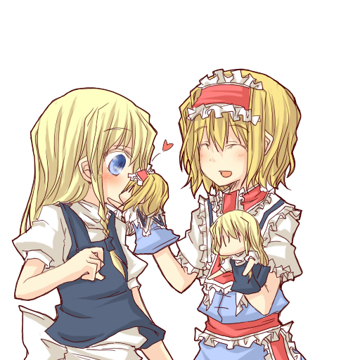 kirisame marisa and alice margatroid (touhou) drawn by natsuk