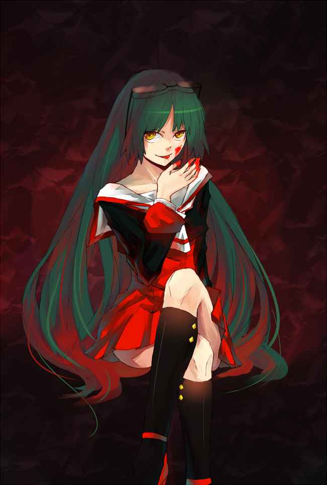 niounomiya izumu (zaregoto series and 1 more) drawn by lyrah777