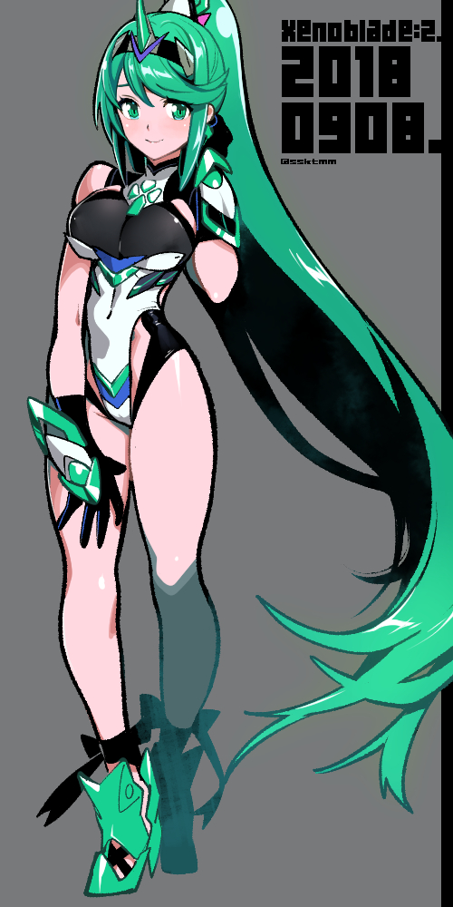 pneuma (xenoblade chronicles and 1 more) drawn by sasaki_tomomi