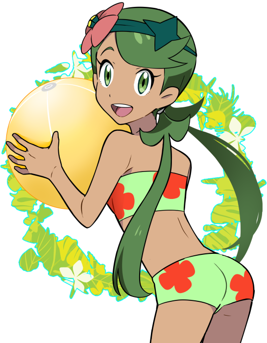 mallow (pokemon and 1 more) drawn by churumi_(grie)