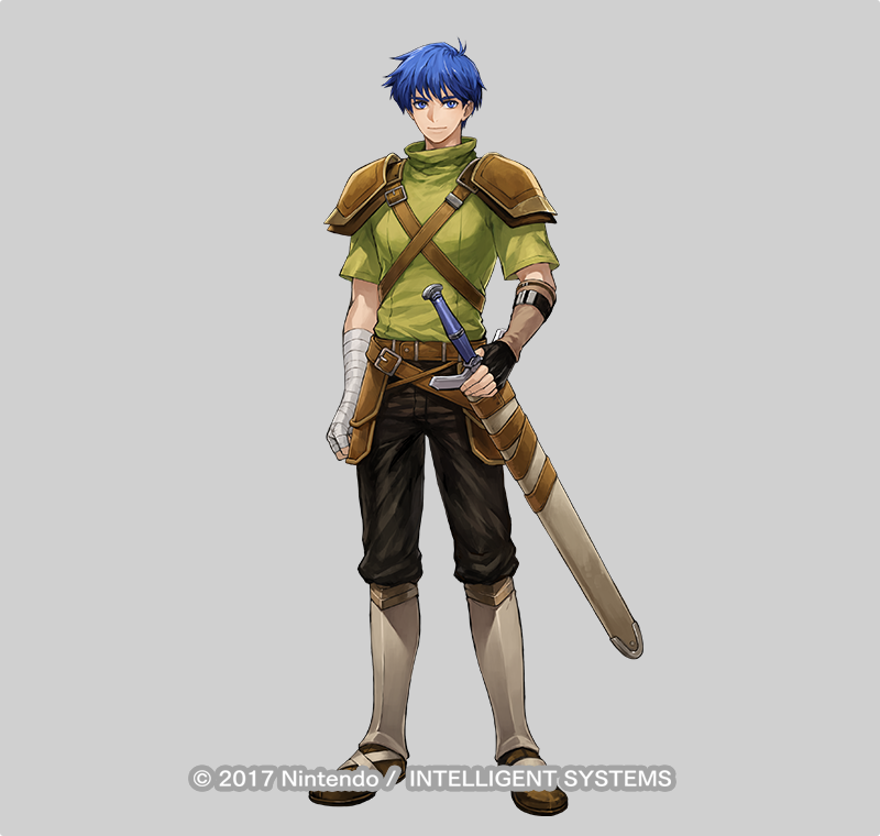 ogier (fire emblem and 2 more) drawn by uroko_(mnr)