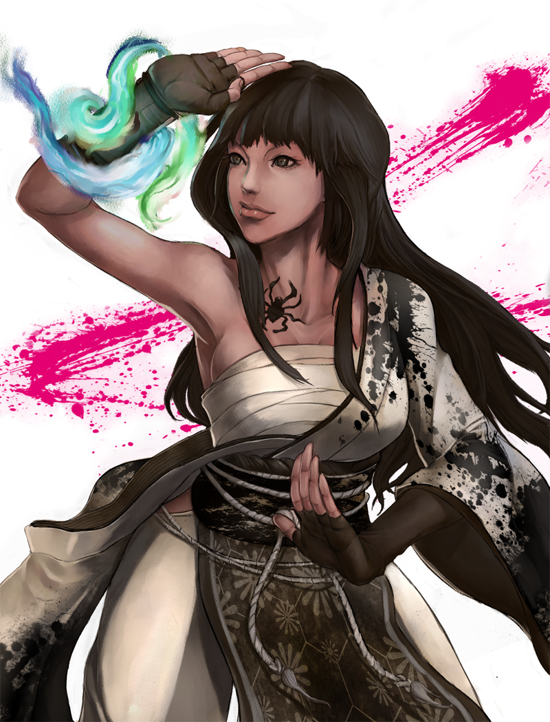 umenokouji aoi (virtua fighter and 2 more) drawn by beck_(425233)