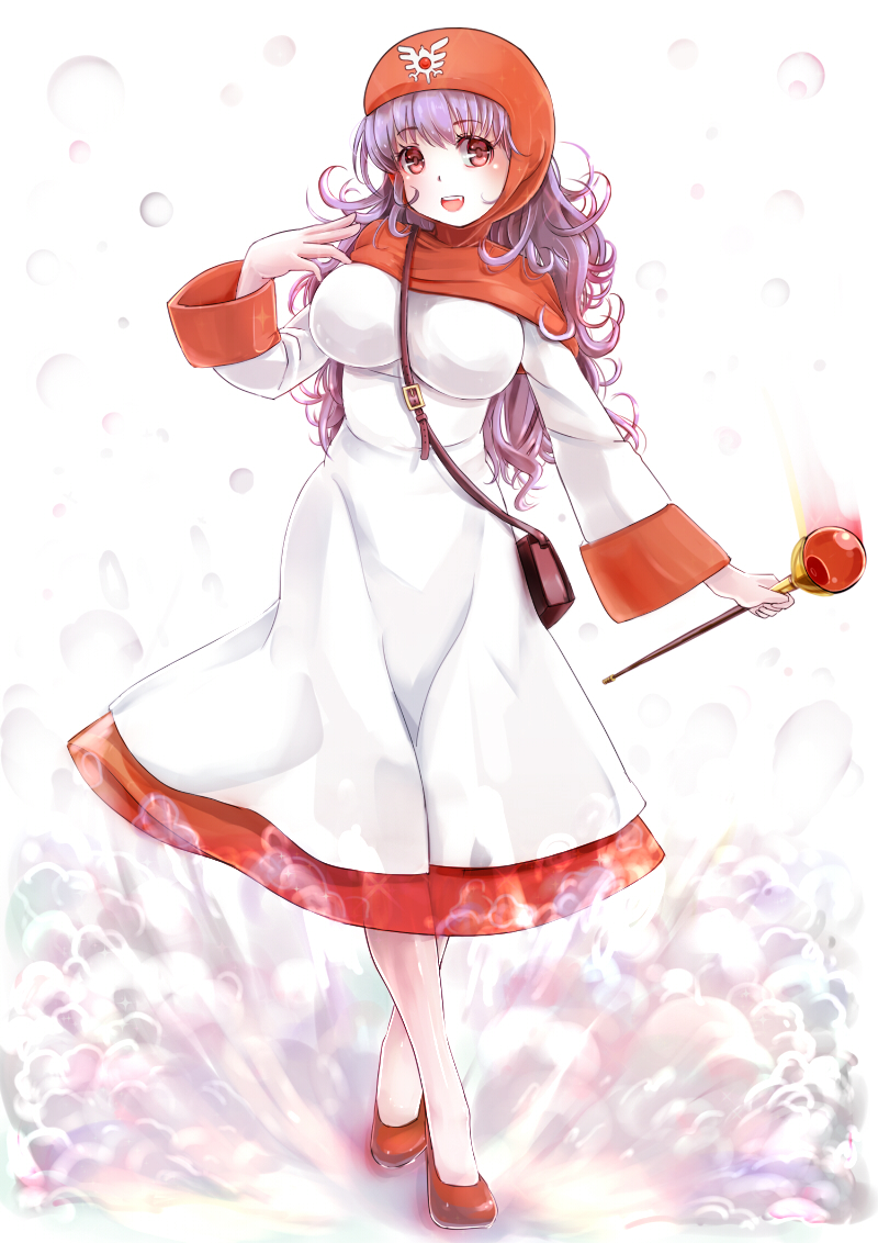 princess of moonbrook (dragon quest and 1 more) drawn by kntrs_(knyrs)