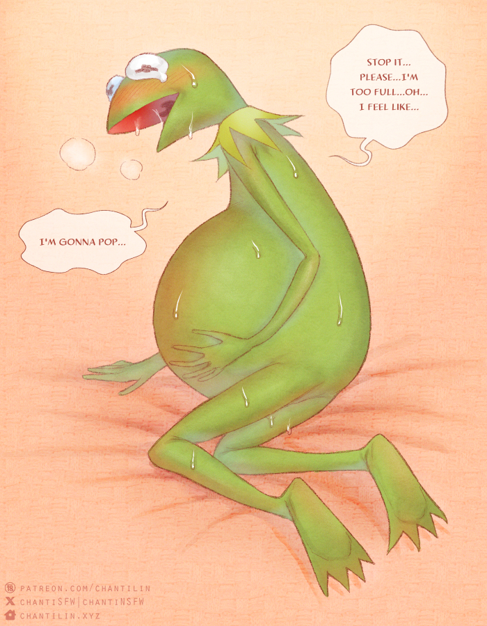kermit the frog (muppets) drawn by chanti_(chantilin)