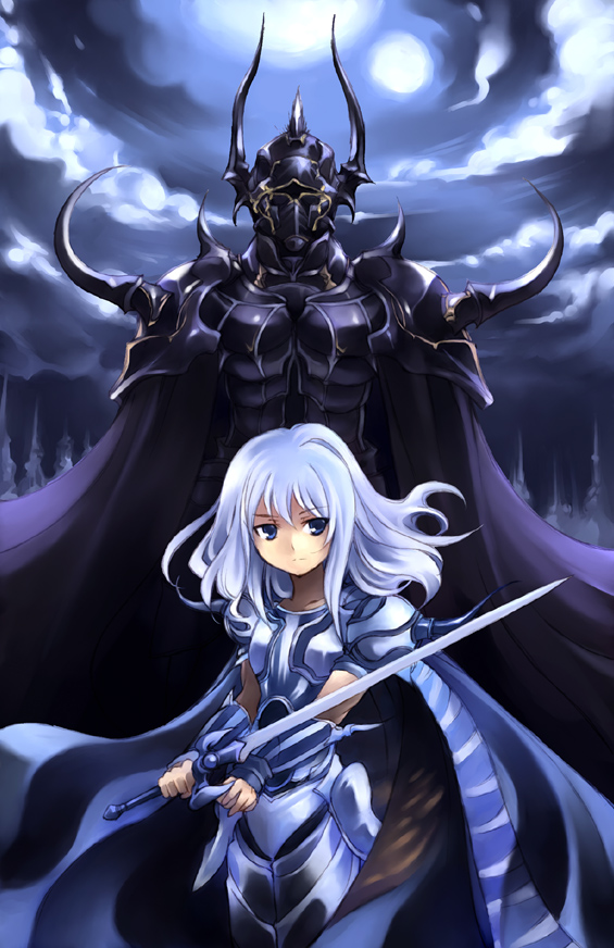 paladin, cecil harvey, and golbez (final fantasy and 1 more) drawn by kouno_hikaru