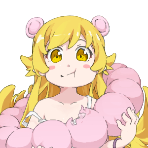 oshino shinobu (monogatari and 1 more) drawn by ueki_yuma