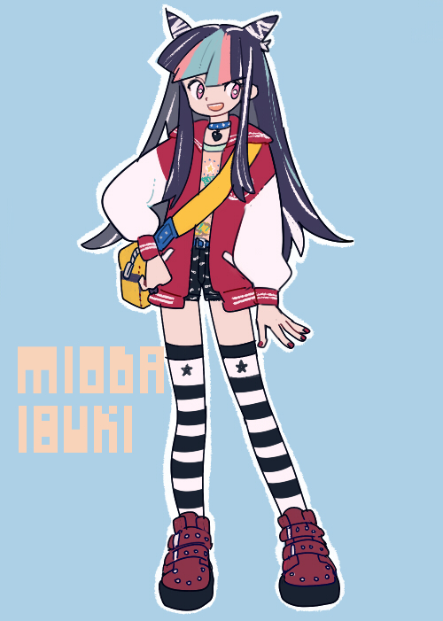 mioda ibuki (danganronpa and 1 more) drawn by pikaro