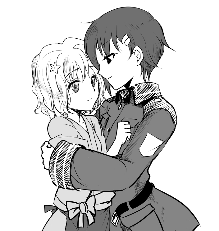 matsumae ohana and sorami kanata (hanasaku iroha and 1 more)
