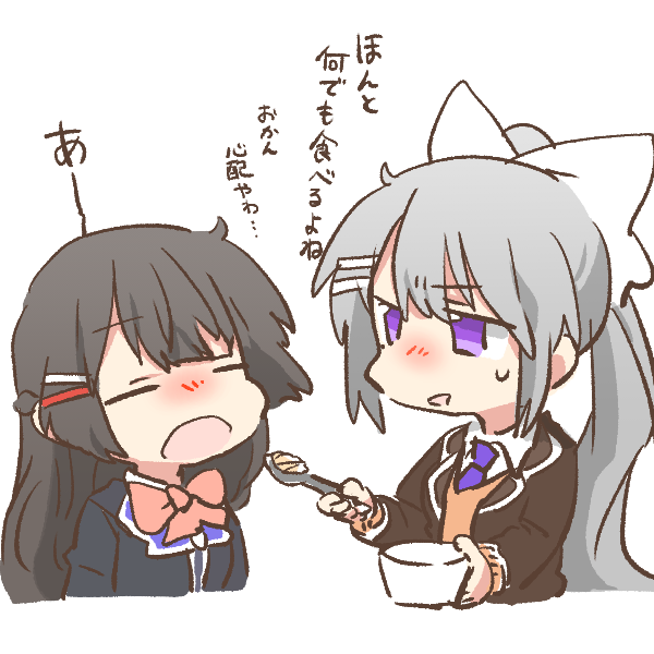 tsukino mito and higuchi kaede (nijisanji) drawn by rebecca_(keinelove)