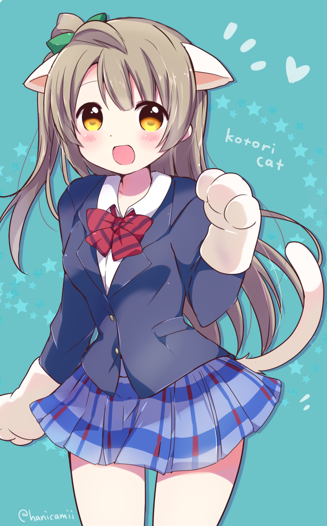 minami kotori (love live! and 1 more) drawn by mikurun