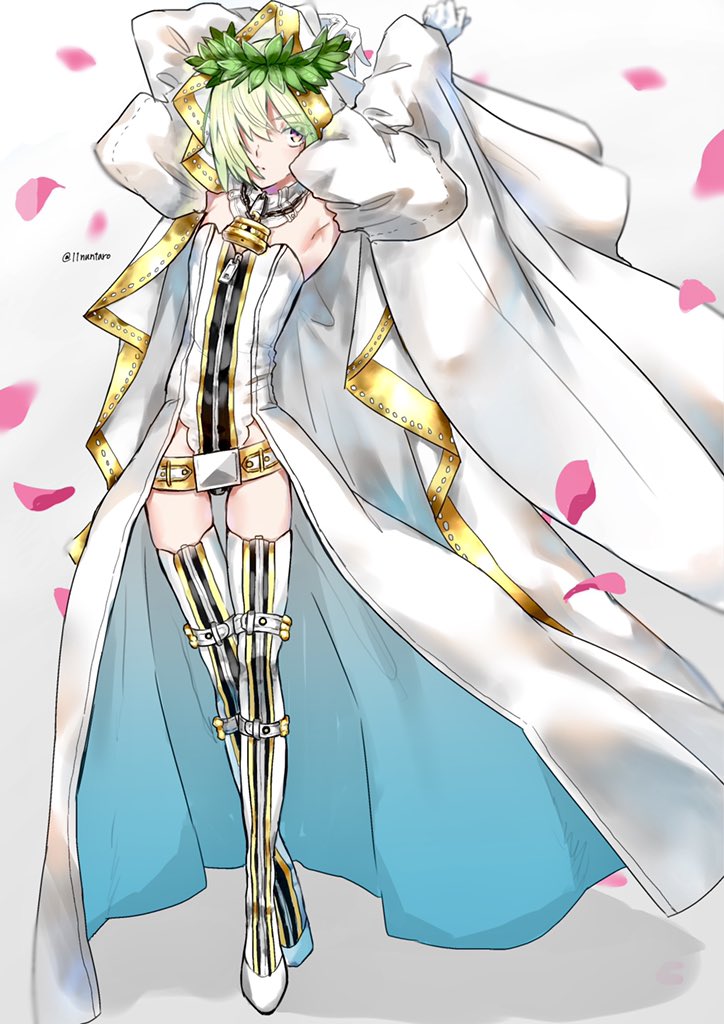 lio fotia and nero claudius (fate and 4 more) drawn by nuntarou_(niudon_kajika)