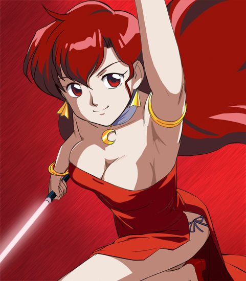 kisaragi ayaka (phantom quest corps) drawn by haruyama_kazunori
