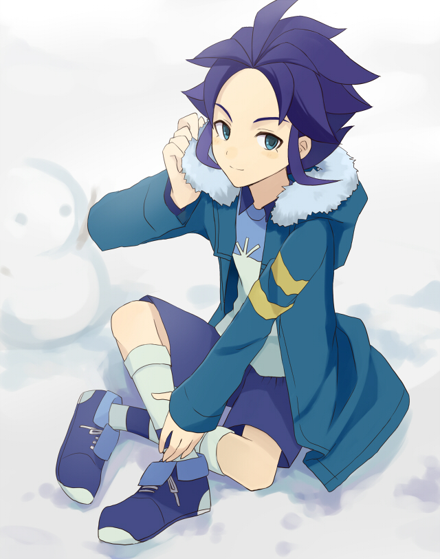 yukimura hyouga (inazuma eleven and 1 more) drawn by barufoa