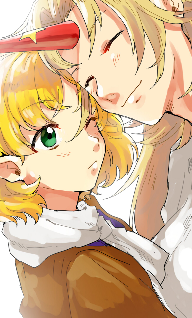 mizuhashi parsee and hoshiguma yuugi (touhou) drawn by 80yakky