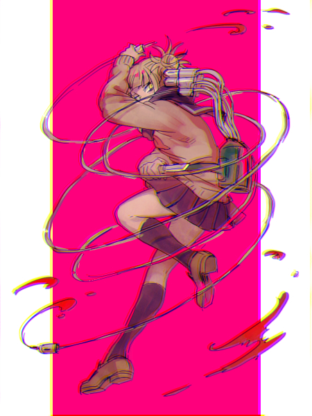 toga himiko (boku no hero academia) drawn by hk_(nt)