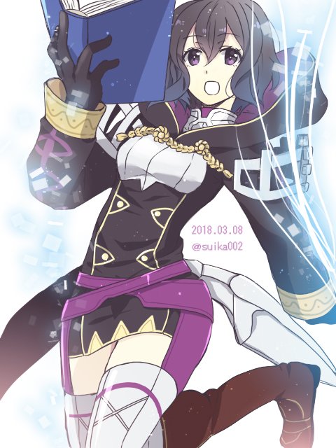 female morgan (fire emblem and 2 more) drawn by ijiro_suika