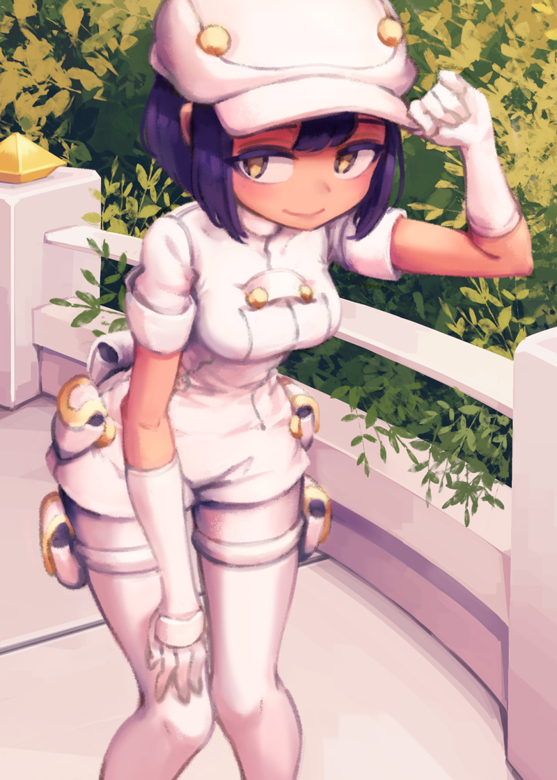 aether foundation employee (pokemon and 1 more) drawn by makaroll