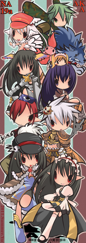 arch bishop, high wizard, ranger, shadow chaser, rune knight, and 5 more (ragnarok online and 1 more) drawn by yu_(lilacxx)