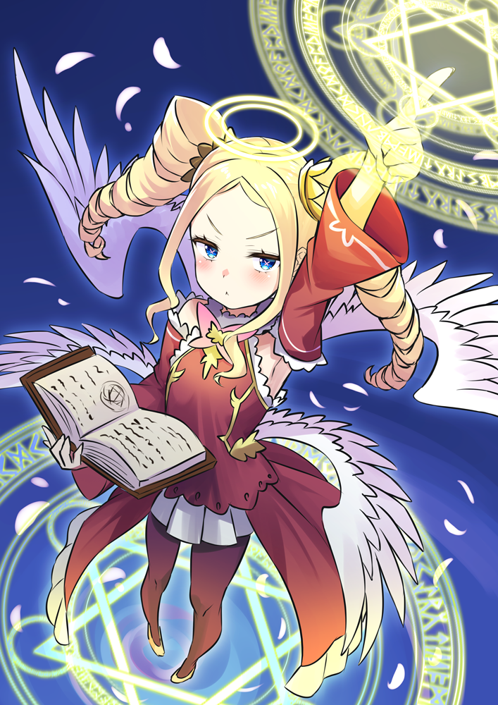beatrice (re:zero kara hajimeru isekai seikatsu) drawn by s_(hdru2332)