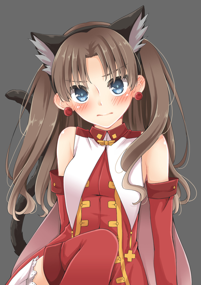 tohsaka rin and kaleido ruby (fate and 1 more) drawn by asazuki_norito