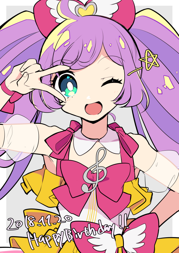manaka laala (pretty series and 1 more) drawn by mzh