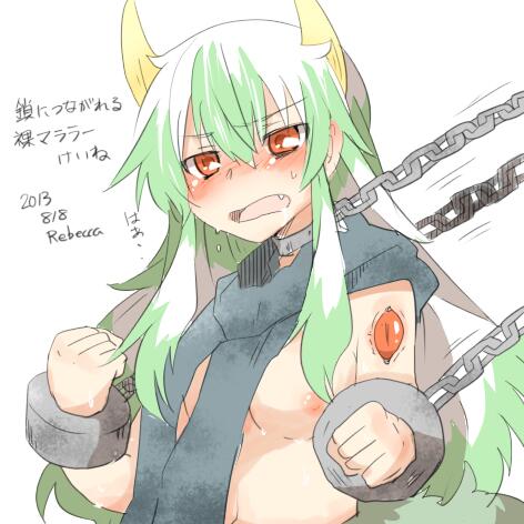 kamishirasawa keine and ex-keine (touhou) drawn by rebecca_(keinelove)