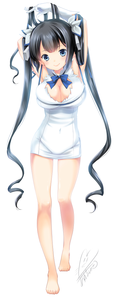 hestia (dungeon ni deai wo motomeru no wa machigatteiru darou ka) drawn by azuma_yuki