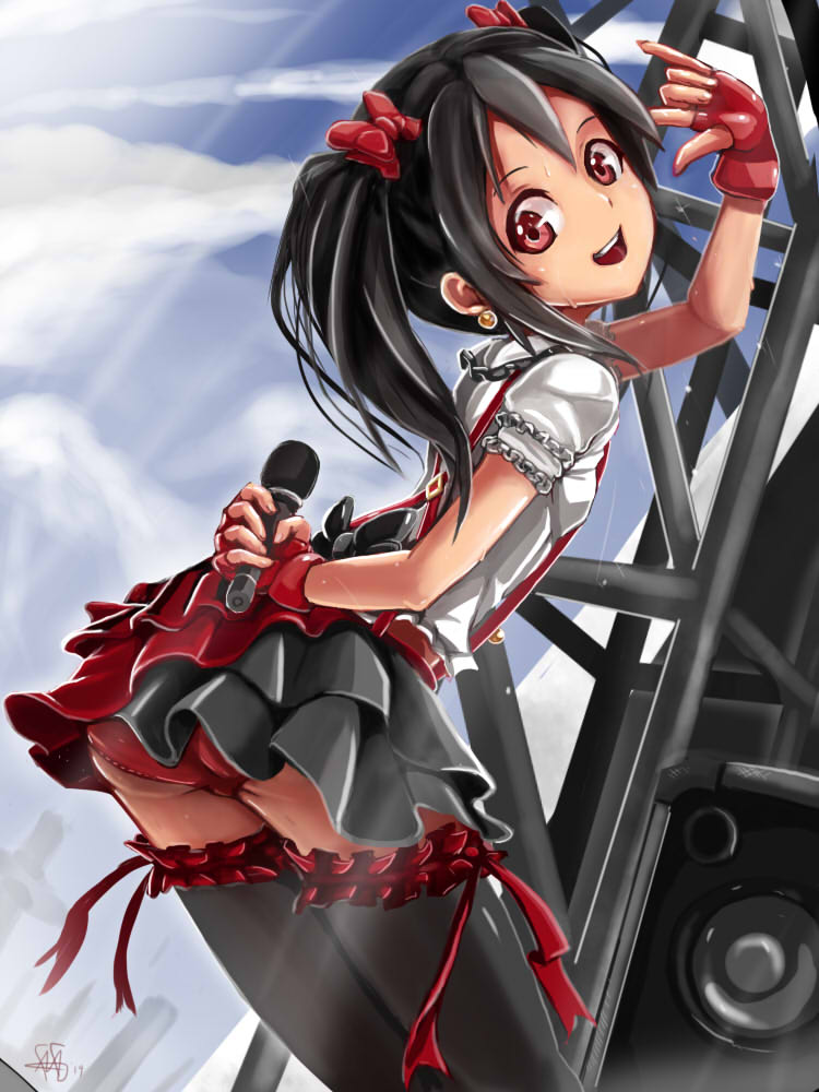 yazawa nico (love live! and 1 more) drawn by flyingfish-mat