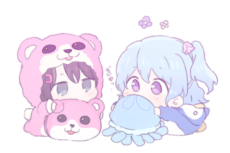 okusawa misaki, matsubara kanon, and michelle (bang dream!) drawn by opi