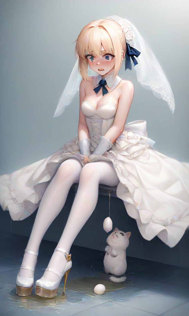 artoria pendragon and saber (fate and 1 more)
