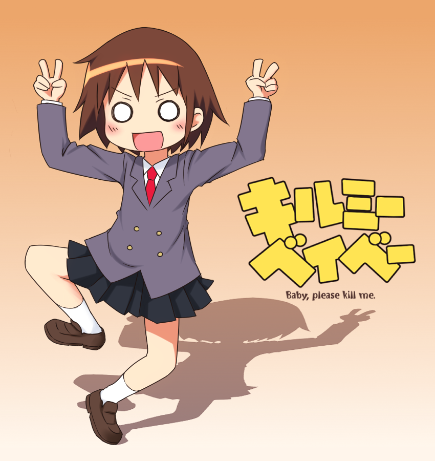 oribe yasuna (kill me baby) drawn by mohya