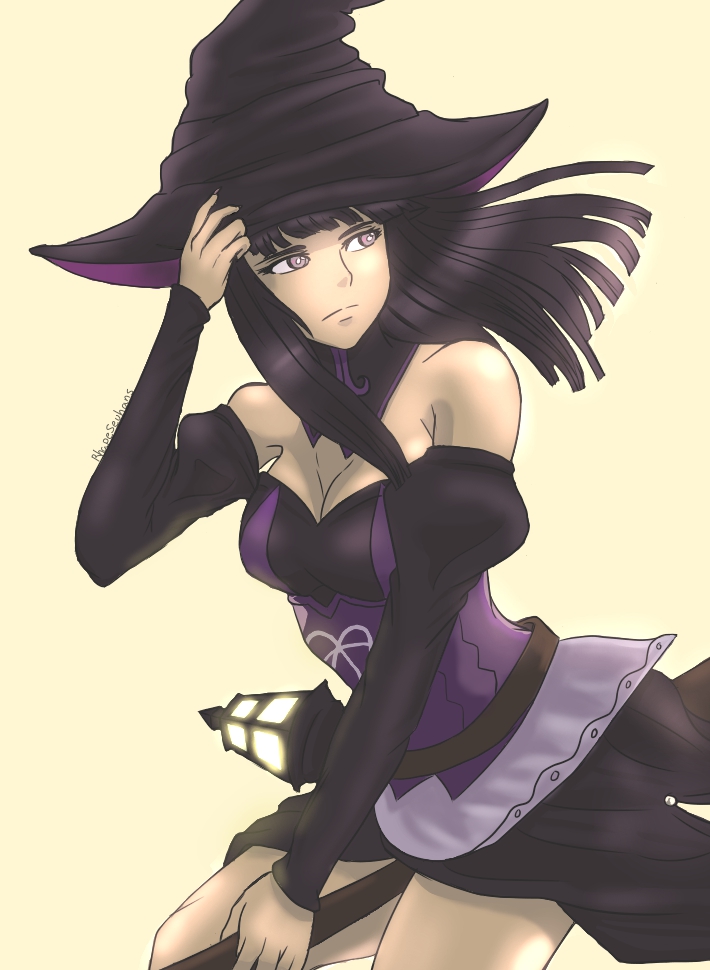rhajat and witch (fire emblem and 1 more) drawn by rhape
