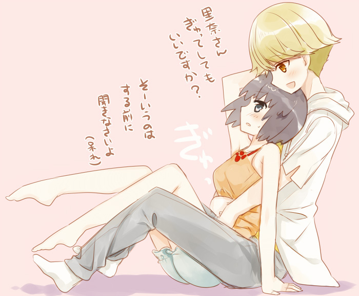 nishio rina and kaburagi sui (soukyuu no fafner) drawn by ootani_mikoto