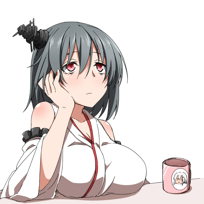 yamashiro and shindou akane (kantai collection) drawn by shinsono_shiroko