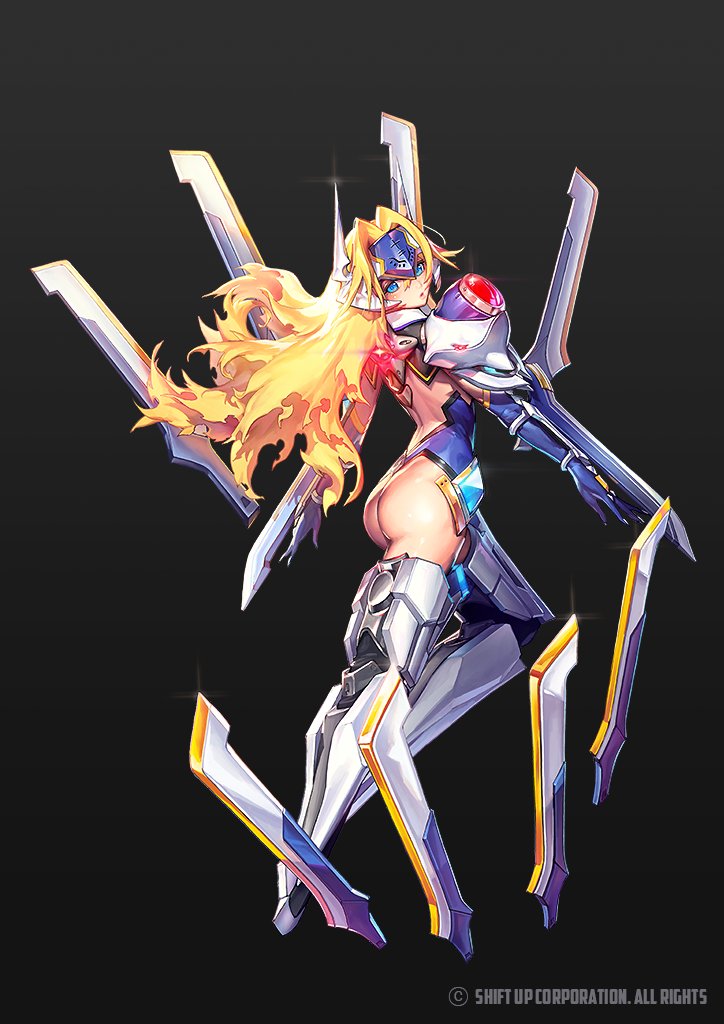 noel vermillion and mu-12 (blazblue and 1 more) drawn by punc_p
