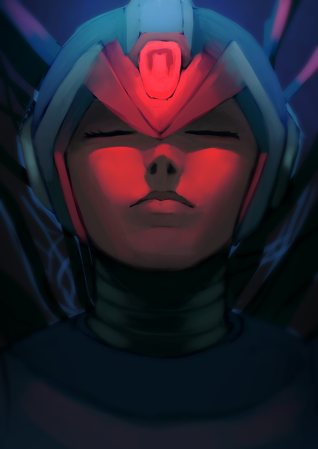 x (mega man and 1 more) drawn by zetman92