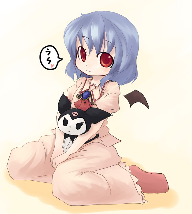 remilia scarlet and kuromi (touhou and 2 more) drawn by tamute_(2580rs)