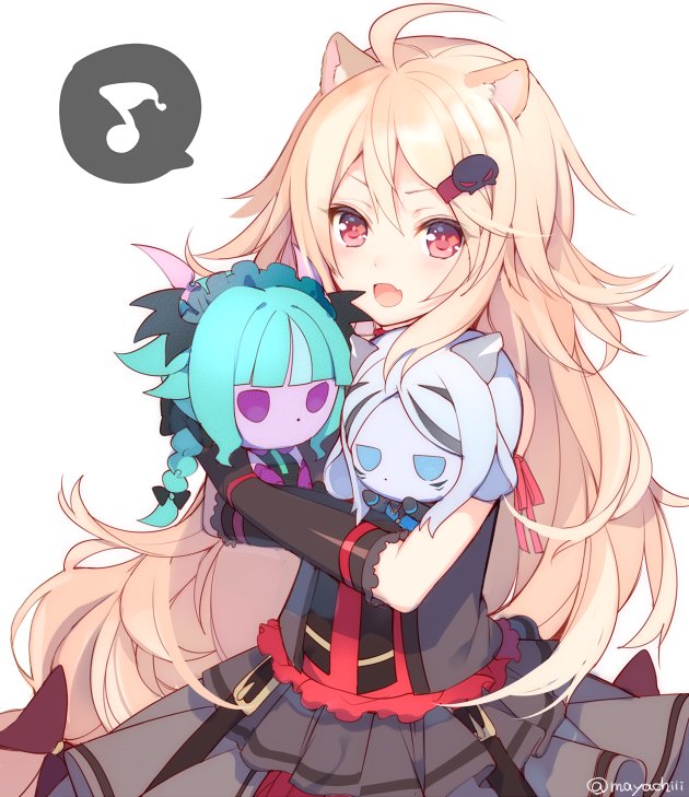 ailane, peipain, and hundreko (show by rock!!) drawn by mayachi_(amuriya)
