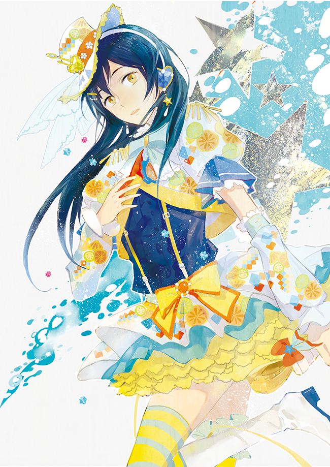 sonoda umi (love live! and 2 more) drawn by chairlog