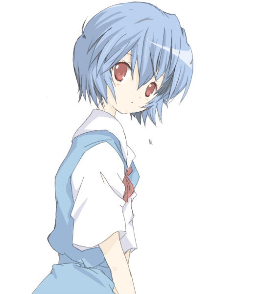 ayanami rei (neon genesis evangelion) drawn by core_(mayomayo)