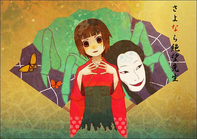 tsunetsuki matoi (sayonara zetsubou sensei) drawn by momotani_motoi