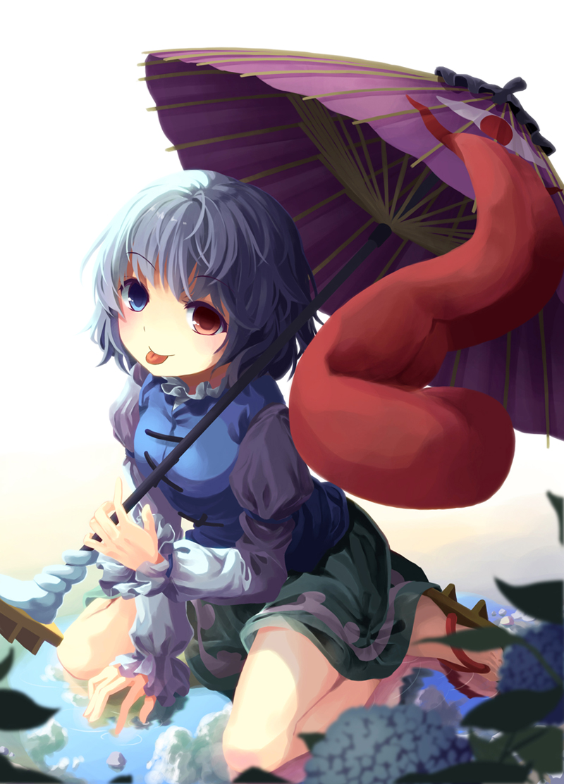 tatara kogasa (touhou) drawn by niichi_(komorebi-palette)