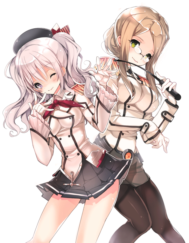 kashima and katori (kantai collection) drawn by shiosatojyunn