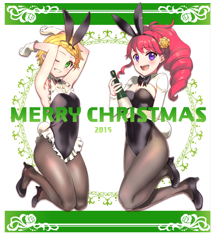 shinjo hinaki and kurebayashi juri (aikatsu!) drawn by kantaka