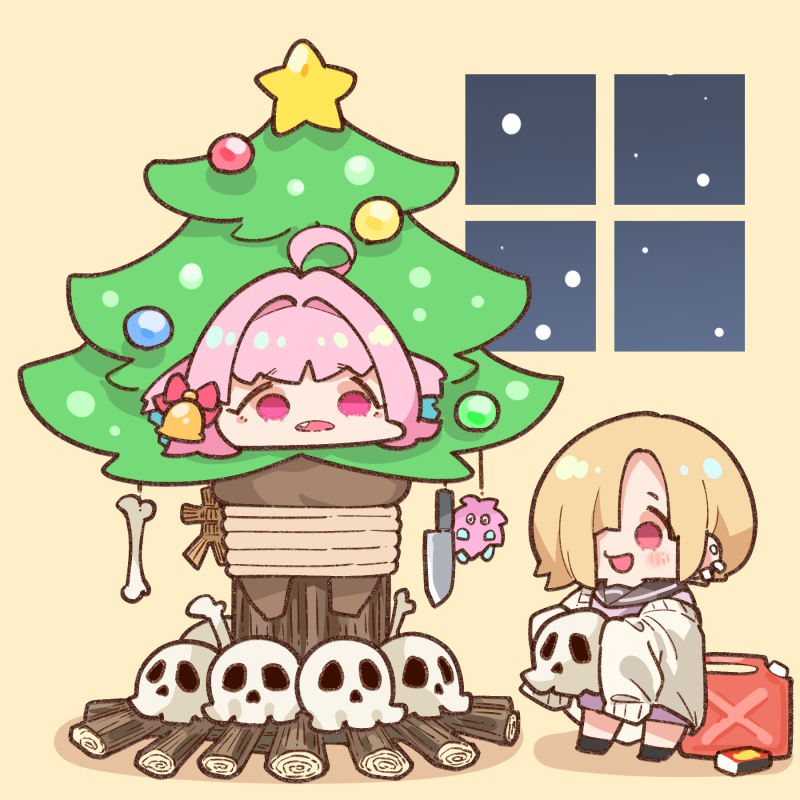 yumemi riamu and shirasaka koume (idolmaster and 1 more) drawn by takato_kurosuke