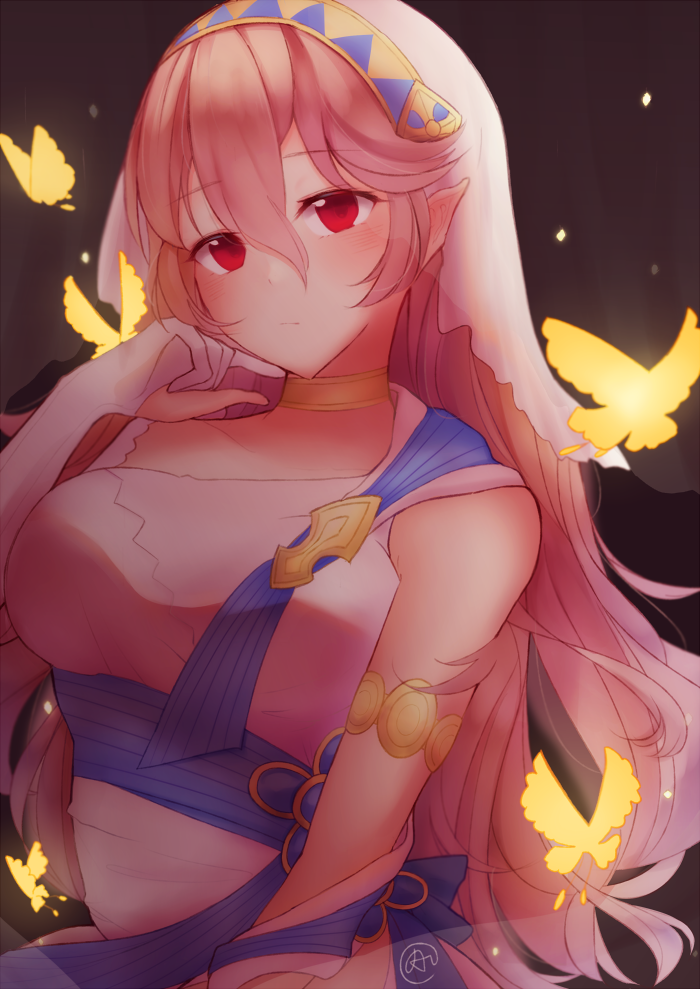 female corrin (fire emblem and 2 more) drawn by aprahnicus